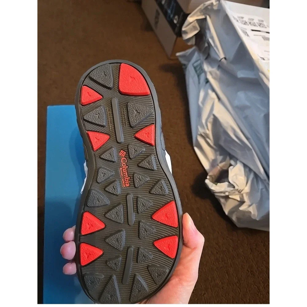 Columbia Youth Techsun Sandal Size 2 Kids Beige New - Picture 3 of 4